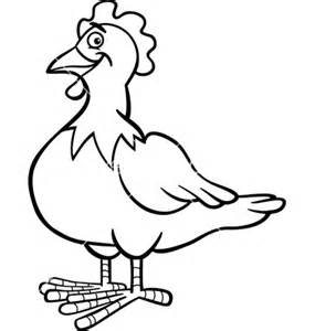 285x300 Rooster Clipart Black And White Cute