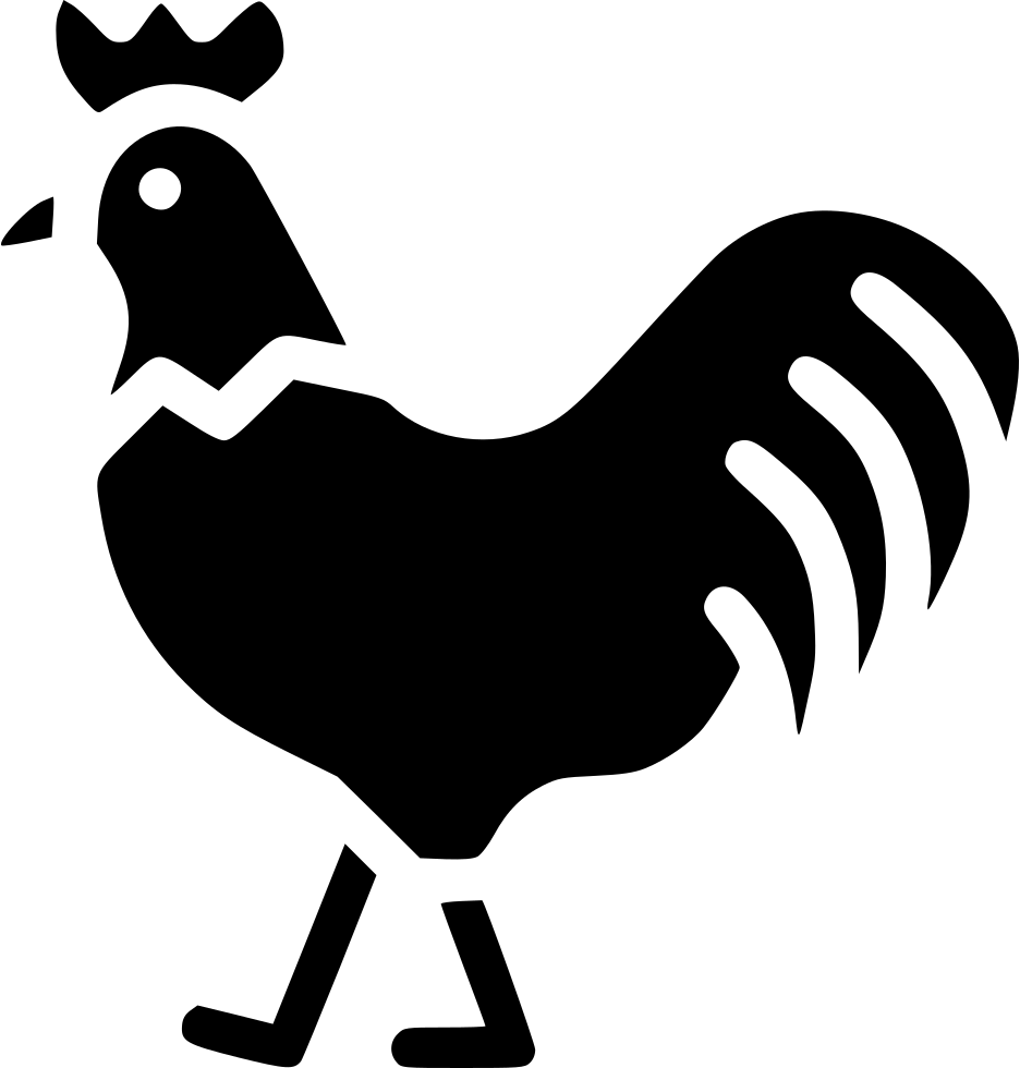 936x980 Rooster Chicken Hen Bird Livestock Farm Svg Png Icon Free Download