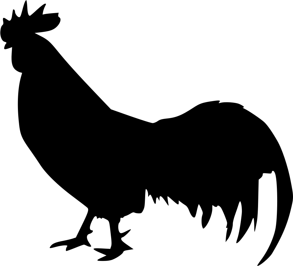 981x892 Animal Cock Rooster Svg Png Icon Free Download ( 438612