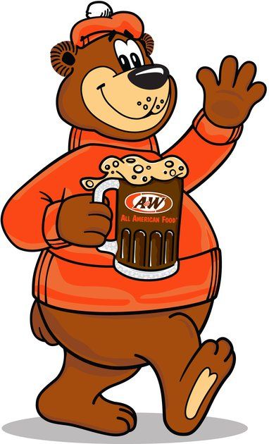 382x630 Aampw Root Beer Bear Brand Mascots Nostalgia
