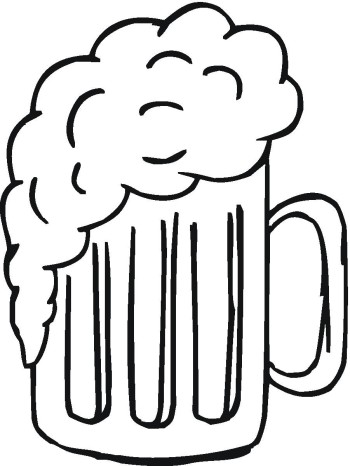 350x466 Root Beer Clipart Silhouette