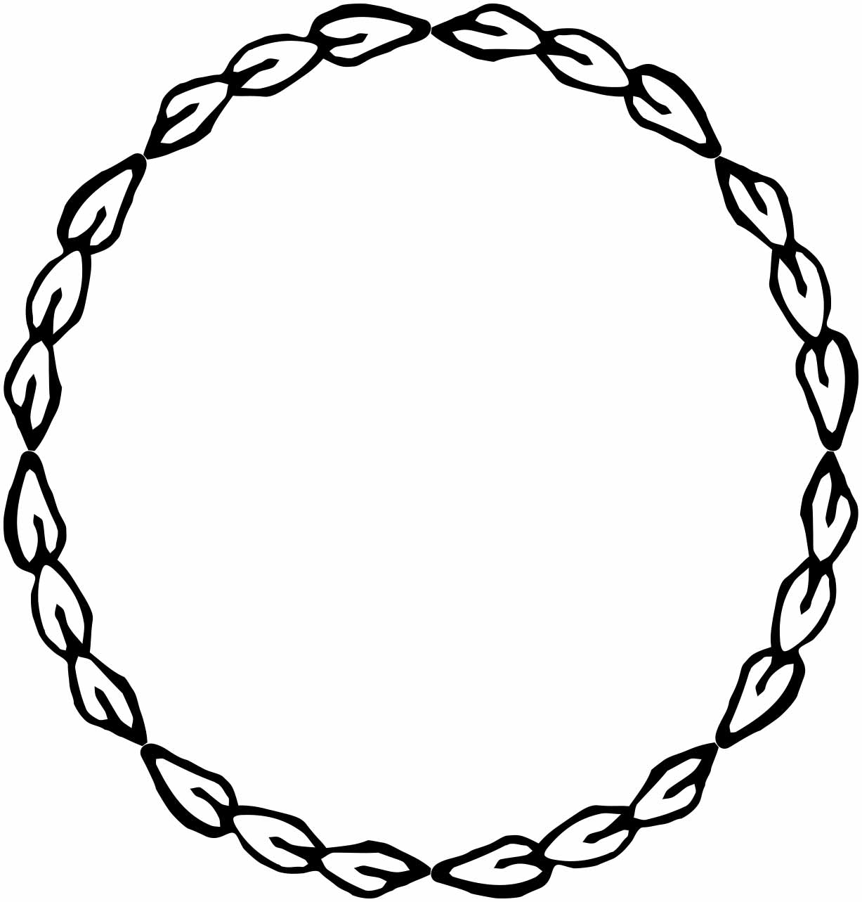 1227x1283 Circle Border Clipart