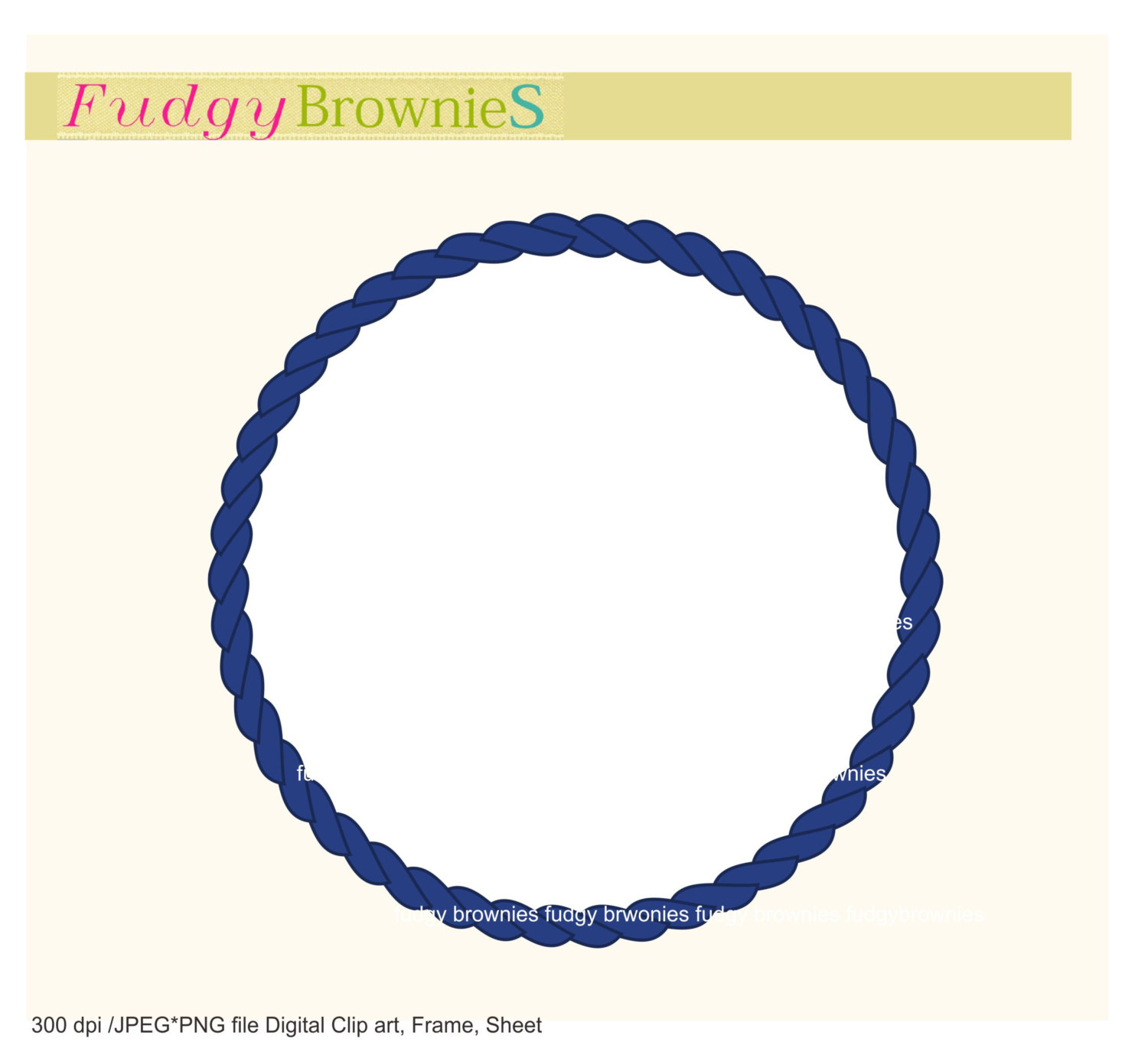 1500x1383 On Sale Frame Clip Art ,digital Frame, Rope Circle Frames Clip Art