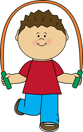 286x450 Boy Playing With Jump Rope Clip Art