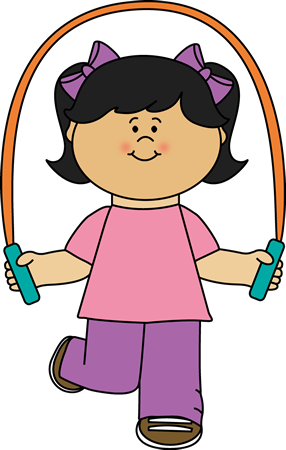 286x450 Girl Playing Jump Rope Clip Art