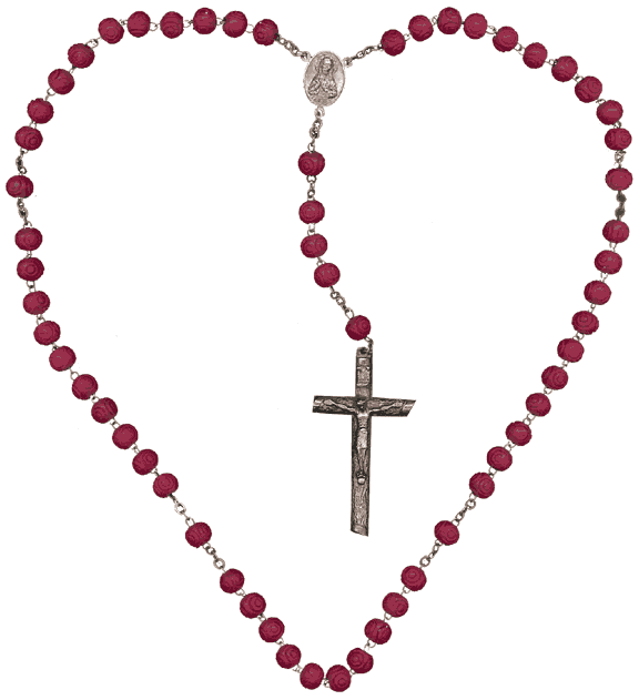 576x631 Catholic Rosary Bead Clipart