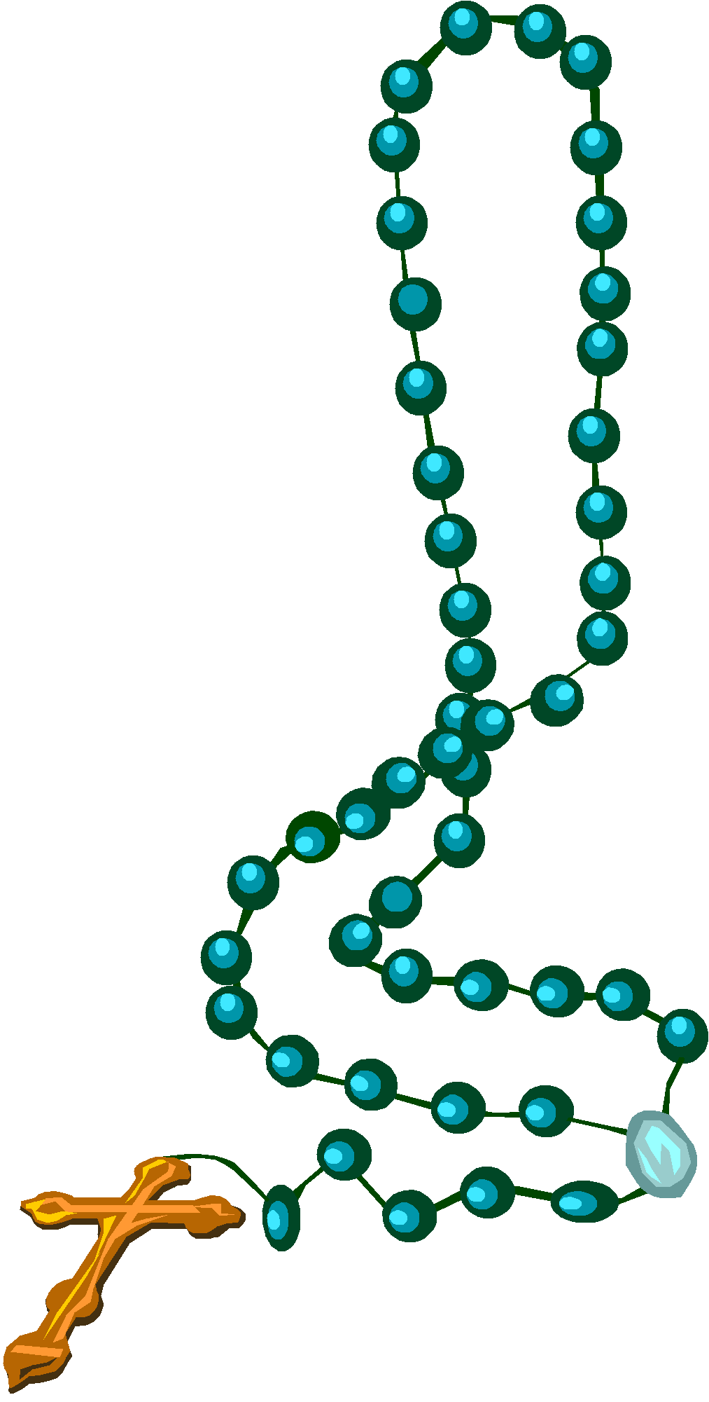 1013x2001 Catholic Rosary Clipart Wikiclipart