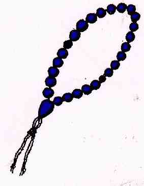 283x366 Rosary Buddhist Clip Art Image