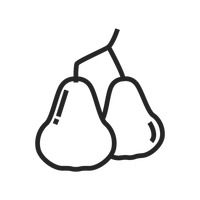 200x200 Rose Apple Clipart Black And White