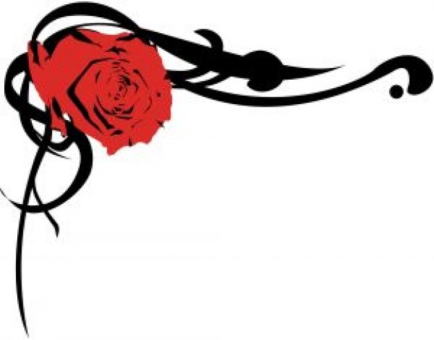 626x490 Rose Border Clip Art Free Cliparts