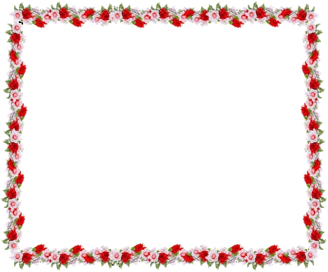 470x390 Free Clipart Rose Border