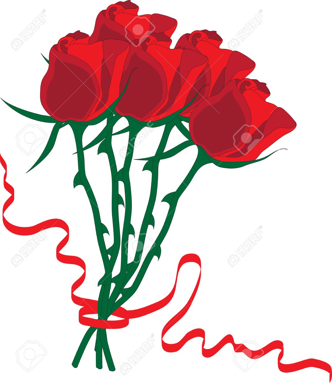 1126x1300 Red Rose Clipart Rose Bouquet