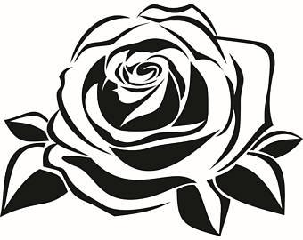 340x270 Rose Petal Clipart Etsy