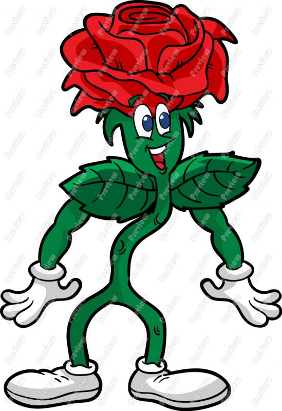 549x800 Rose Clip Art