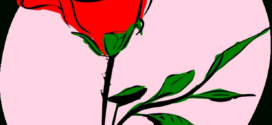 272x125 Image Of Clip Art Red Rose