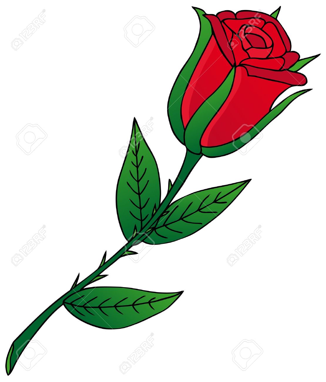 1110x1300 Rose Flower Cartoon Images Amp Stock Pictures. Royalty Free Rose
