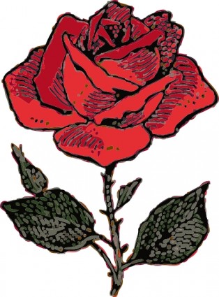 314x425 Roses Rose Clip Art Free Vector In Open Office Drawing Svg Svg