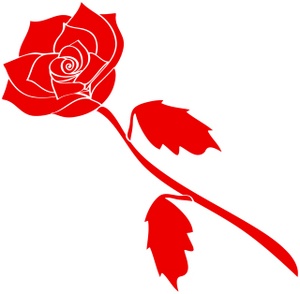300x294 Free Red Rose Clipart Image 0071 0801 3019 1708 Valentine Clipart