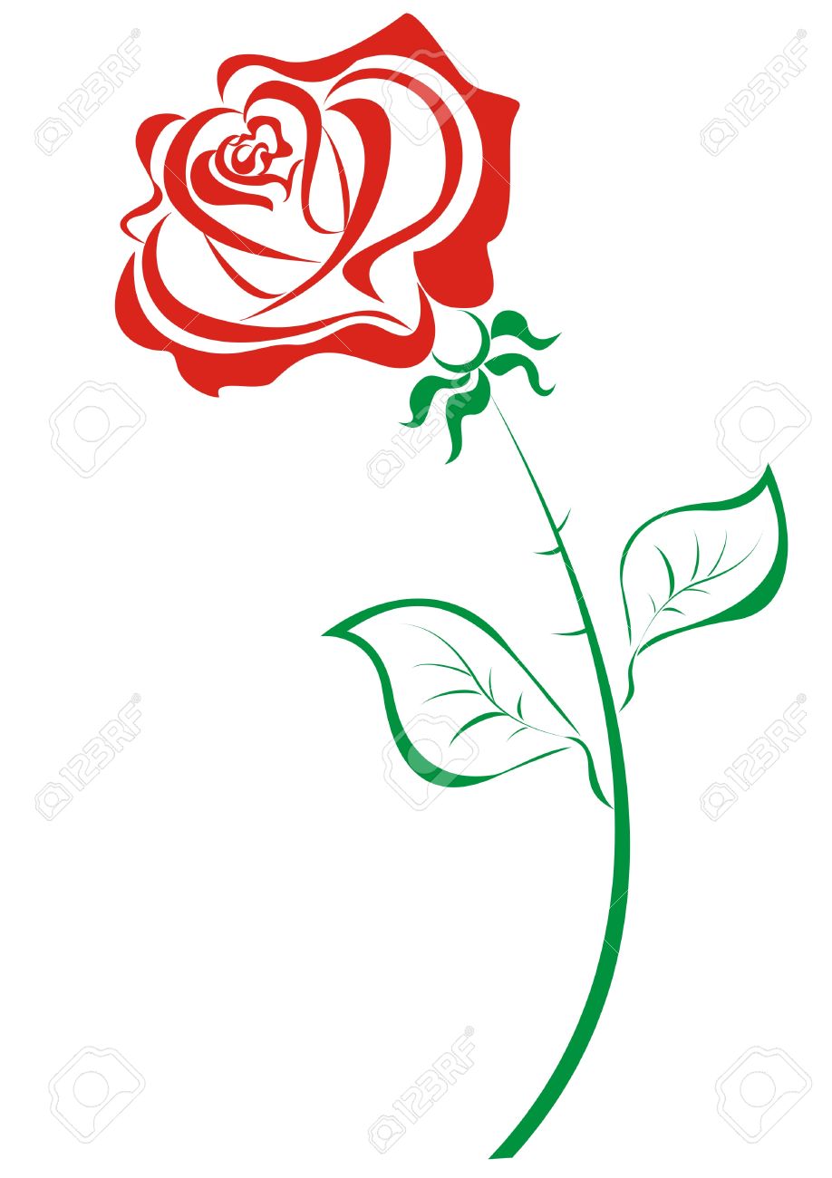 918x1300 White Rose Clipart Red Rose