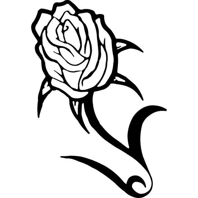 660x660 Rose Flower Vector Clip Art