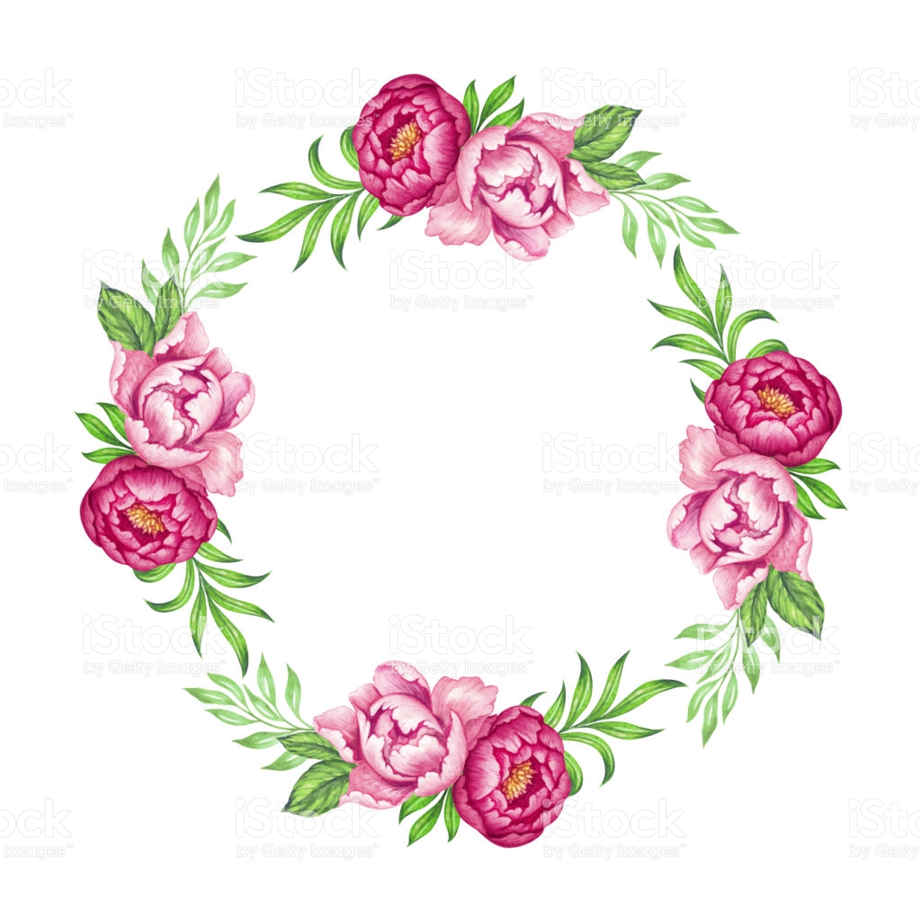 1024x1024 Bouquet Clipart Rose Frame