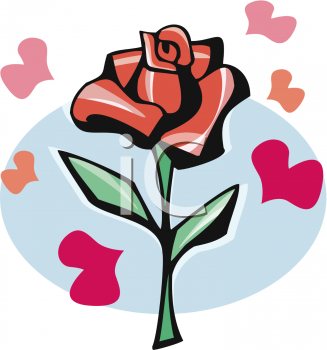 327x350 Royalty Free Rose Clip Art, Flower Clipart