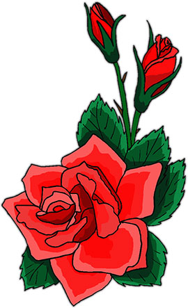 270x443 Free Animated Roses