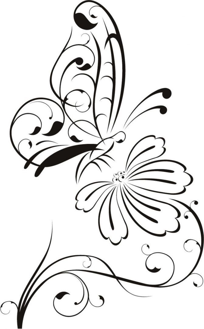 671x1082 Coloring Pages Flower Outline Drawing Line Coloring Pages Flower