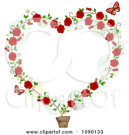 450x470 Vine Frame Clipart