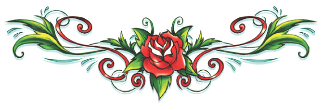 630x215 Vine Rose Tattooforaweek Temporary Tattoos Largest Temporary
