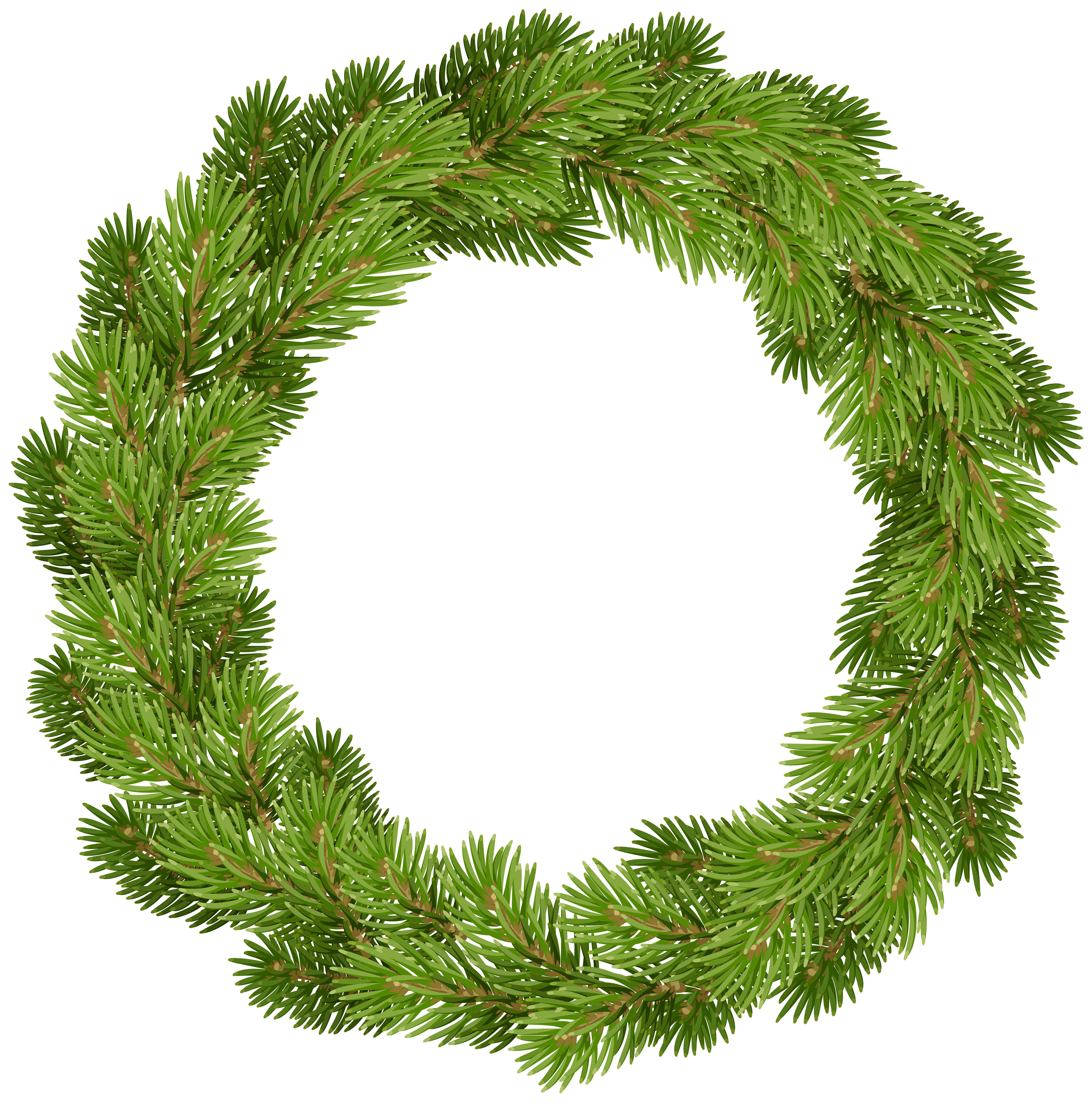4956x5000 Christmas Pine Wreath Png Clip Artu200b Gallery Yopriceville