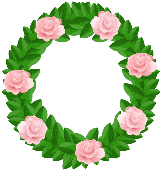 569x600 Wreath With Roses Free Png Clip Art Imageu200b Gallery Yopriceville