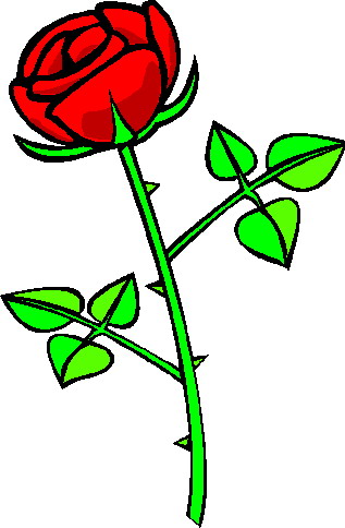 317x484 Clip Art Rose