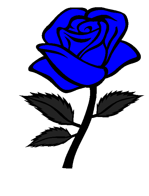 493x648 Blue Rose Clipart Cute Cartoon