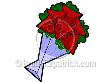 432x324 Cartoon Roses Clipart Picture Royalty Free Roses Clip Art