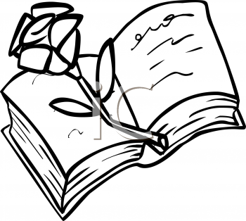 350x314 Royalty Free Rose Clip Art, Flower Clipart