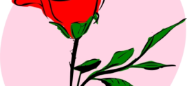 272x125 Rose Clipart On Clip Art Roses