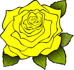 299x285 Free Yellow Rose Clipart