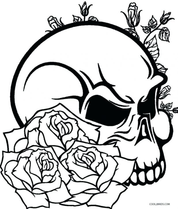 618x726 Coloring Pages Of Roses And Hearts New Printable Rose Colouring