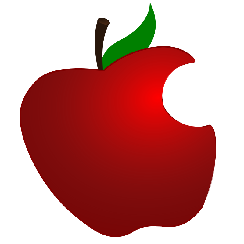 800x800 Apple Clipart Cartoon