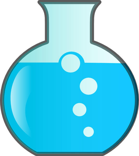 534x599 Round Bottom Flask Clip Art