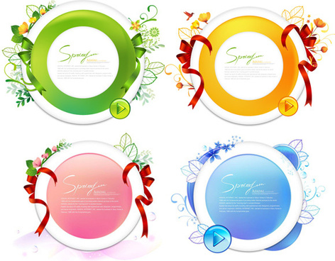 472x368 Flower Round Border Free Vector Download (17,592 Free Vector)