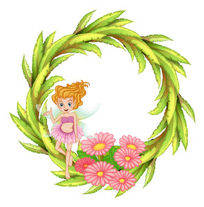 296x300 Illustration Of A Round Border Design On A White Background