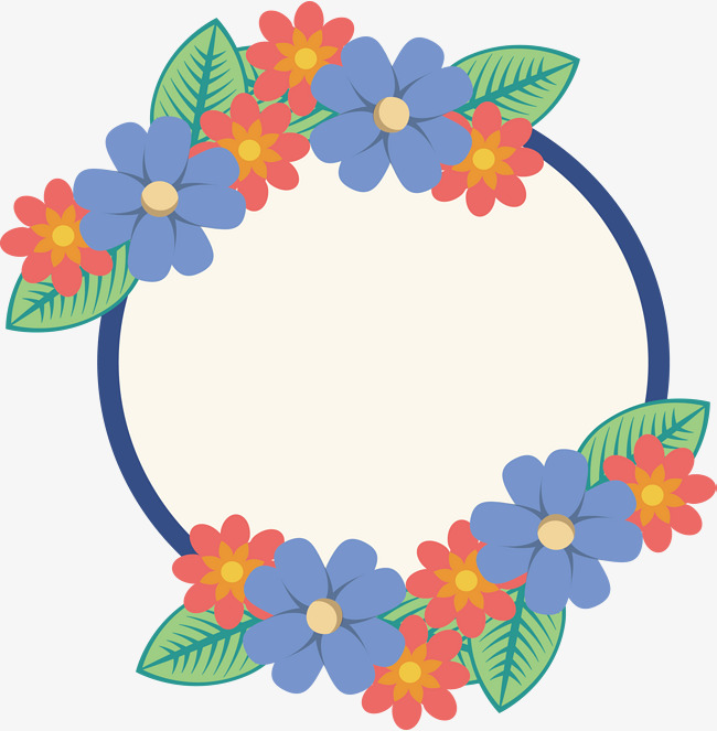 Round Flower Clipart | Free download on ClipArtMag