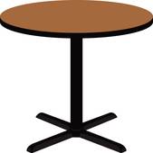 169x170 Royalty Free Round Table Clip Art