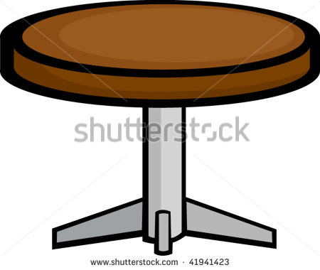 450x380 Table Clipart Circle Table