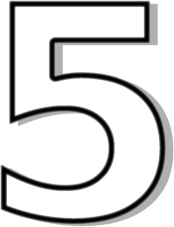 174x227 Number 5 Clipart