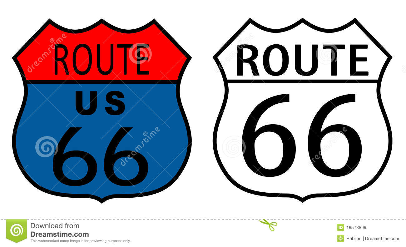 1300x791 Clip Art Route 66 Clip Art