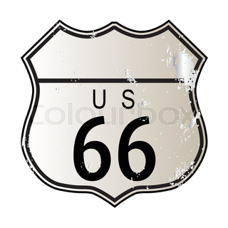 320x320 Missouri Historic Route 66 Traffic Sign With The Legend Historic