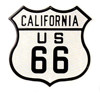 418x391 Route 66 Sign Clipart Free